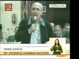 El dip. Ismael García habla acerca de la exposición del Min.