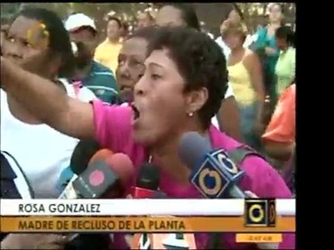 En retén de La Planta familiares de los reos exigen que se a