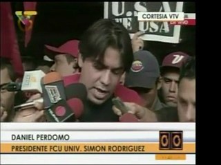 Universitarios del PSUV solicitaron en la Fiscalía que se in