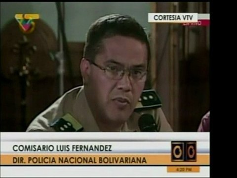 La Policía Nacional Bolivariana reporta que los homicidios h