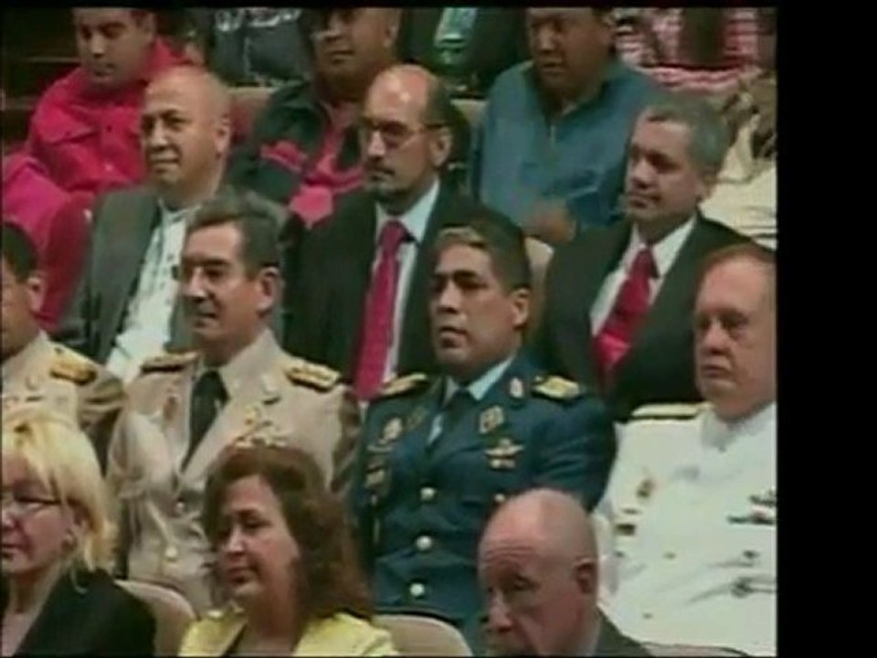 Pdte. Chavez apoya a la Guardia Nacional y sus acciones en c