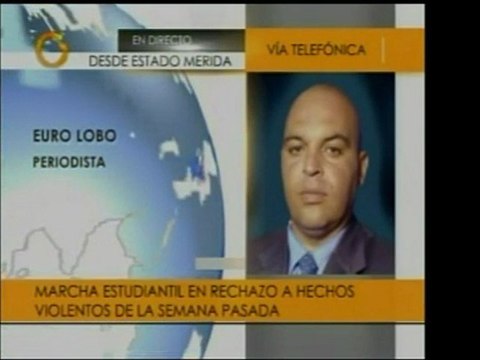 En Mérida los estudiantes universitarios salieron a una cort