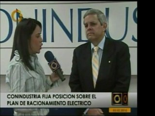 El pdte. de Conindustria advierte que la oferta de productos