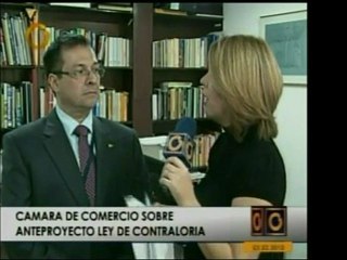 El pdte. de la Cámara de Comercio de Caracas habla de las po