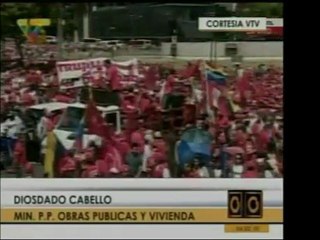 Diosdado Cabello afirma que a RCTV se le acaba el tiempo. Se