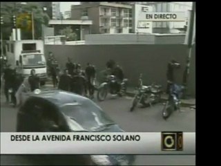 La Policía Metropolitana abandona la Av. Francisco Solano en
