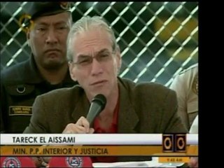 Los Ministros Tareck El Aissami y Eduardo Samán informan de