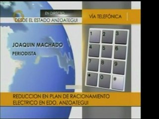 Corpoelec realizó una reducción en el plan de racionamiento