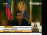 Pdte. Chavez advierte a la Oposición que si se salen de la C
