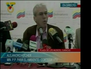 Ministro del Ambiente, Alejandro Hitchner, habla acerca de l