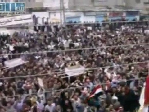 Footage shows Syrian forces firing on protesters