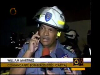 Controlado incendio en estación de servicio en Sabana Grande
