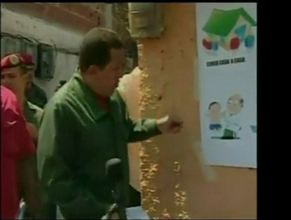 Pdte. Chavez participa en Programa Ampliado de Vacunación, e