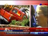 Michelle Bachelet hace un llamado a la calma luego de las fu