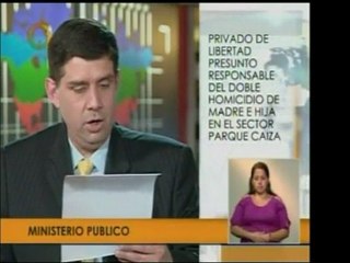 El Min. Público capturó al presunto responsable de la muerte