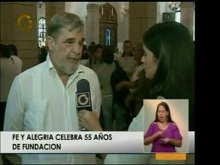 Fe y Alegría celebra 55 años de Fundación en la Catedral de