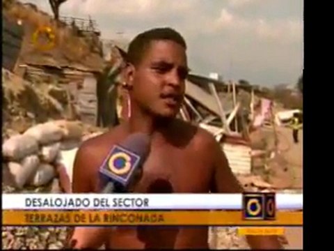 170 familias son desalojadas de Terrazas de la Rinconada por
