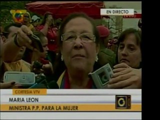 La Min. para la Mujer inaugura el Frente Bicentenario de Muj