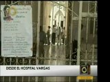 En el Hospital Vargas las cámaras de Globovisión no pudieron