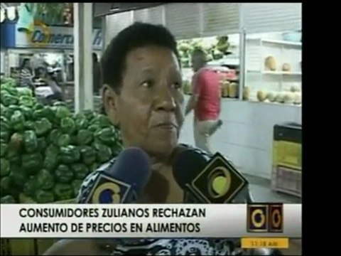 Consumidores del Zulia opinan acerca del aumento del precio