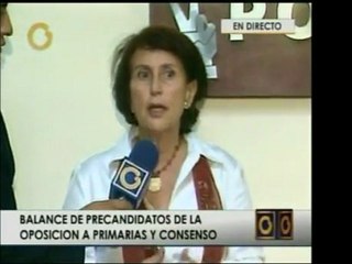 La Mesa de la Unidad desde Caraca y Zulia ofrece reporte del