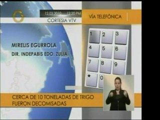 Tres mil toneladas de trigofueron decomisadas a Monaca por e