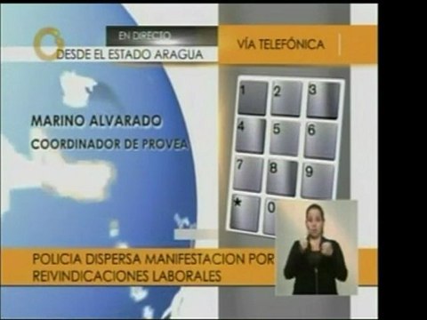 Protesta por los derechos laborales de varios sindicatos en