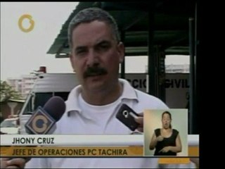 Protección Civil de Táchira habla sobre la incidencia del ca