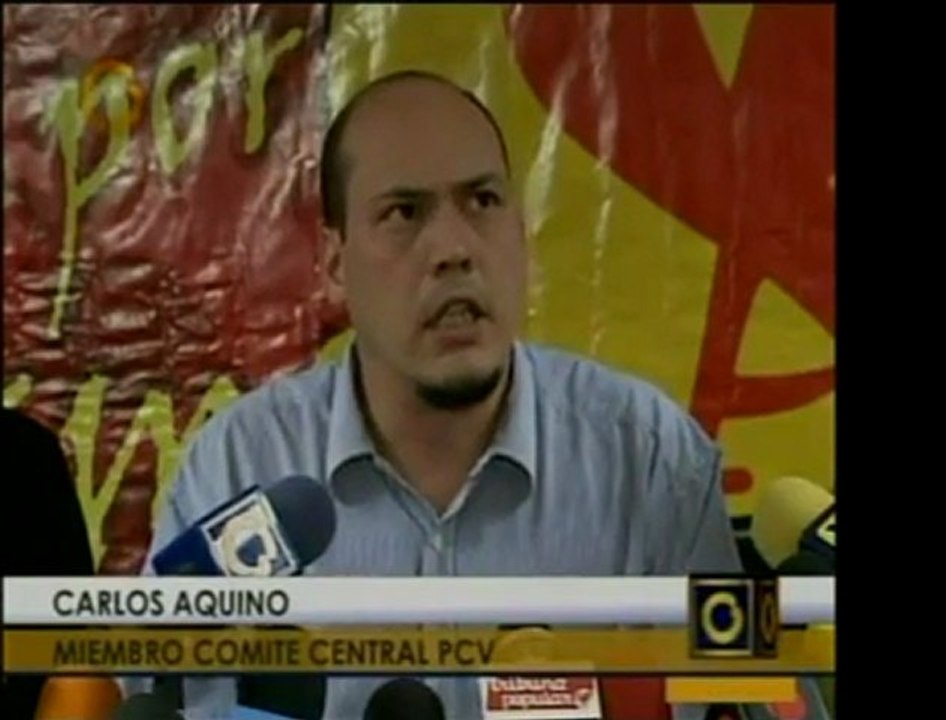 El PCV se pronuncia acerca del anuncio del Pdte. Chavez de r