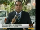 Un triple homicidio se registró en Carabobo