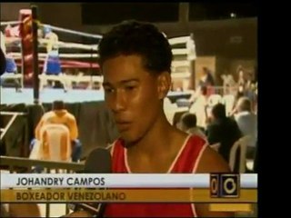 Pugilistas Alfonso Blanco y Johandry Campos obtuvieron senda