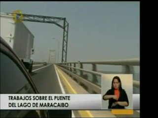 Reporte de los trabajos que se realizan sobre el puente sobr