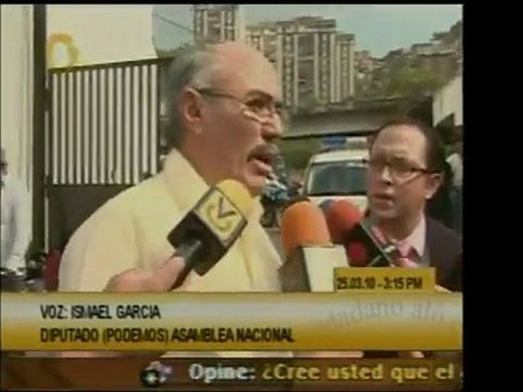 En horas anteriores el Dip. Wilmer Azuaje era trasladado a B