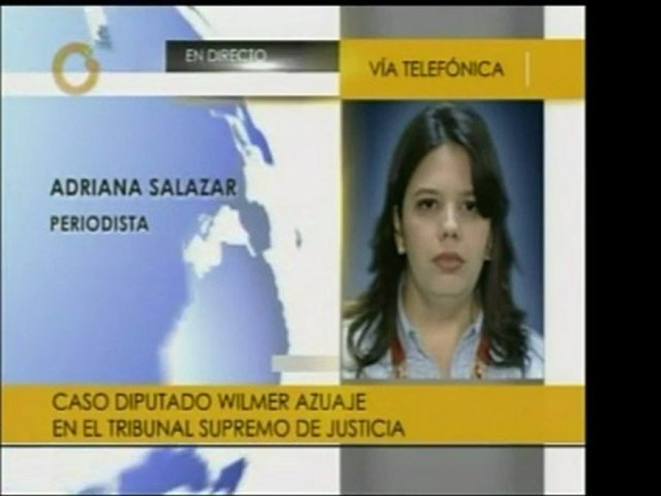 Reporte desde el TSJ acerca de acusaciones contra Wilmer Azu