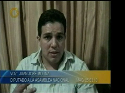 Dip. Juan José Molina afirma que las acusaciones contra Wilm