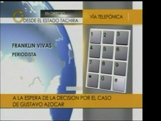 Táchira. El periodista Gustavo Azócar espera la sentencia de