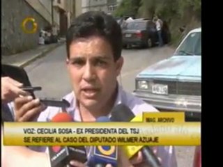 Cecilia Sosa opina sobre el caso de Azuaje