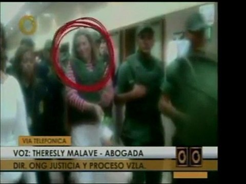 Defensora de la jueza Lourdes Afiuni, Theresly Malavé, solci