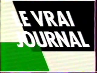 Jingle Le Vrai Journal Septembre 2005 Canal+