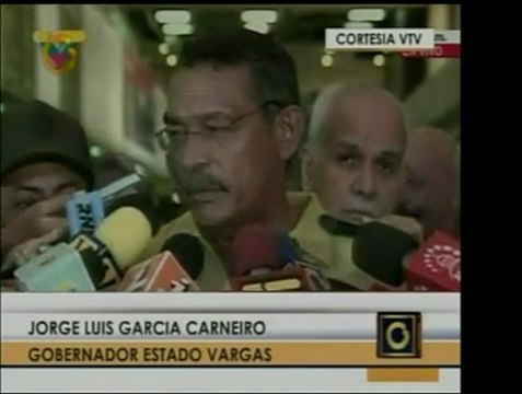 Gob. de Vargas, García Carneiro, se encuentra satisfecho con