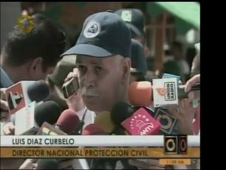 Dir. Nac. de Prot.Civil recordó que este miércoles, a partir