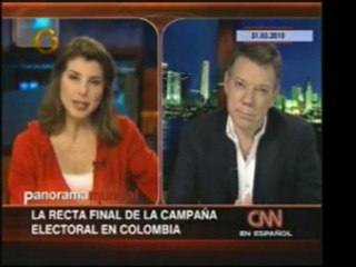 Juan Manuel Santos habla de la relación con Venezuela en una
