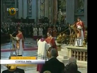 Celebracion de la pasion de Cristo desde el Vaticano