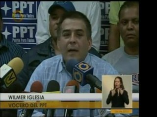 El PPT opina sobre la salida de Müller Rojas del PSUV y la r
