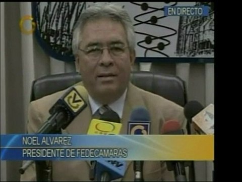 Fedecámaras reclama al gobierno no dejar trabajar durante lo