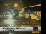 Varias comunidades en Río de Janeiro se encuentran afectadas