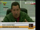 Presidente Hugo Chavez extiende el período de emergencia elé