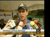 Gob. Capriles Radonsky rechaza asignación de cinco mil millo