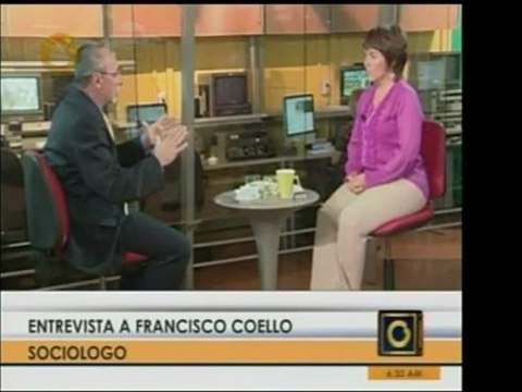 Sociólogo Francisco Coello afirma que la realidad del país n