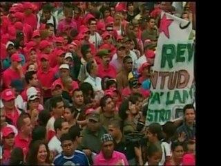 Pdte. Chavez invita a los venezolanos a continuar con las me